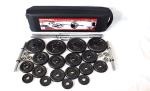cast iron Black Painting Dumbbell Barbell set 50kg for weight lifting