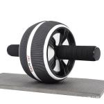 Custom High Quality Gym Workout Equipment Black TPR Material Ab Roller With Knee