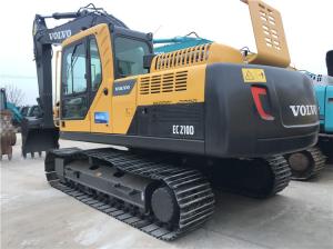 China Hot-selling second-hand original paint VOLVO EC210D excavator in good condition factory