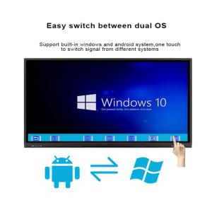 86inch 4K Ultra HD All-in-One Interactive Digital Signage Multi Touch LCD