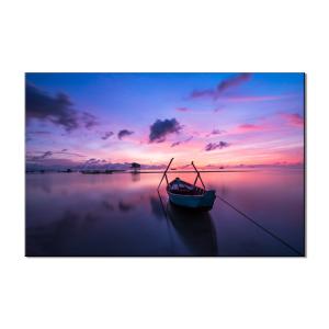 China Handcrafted Multicolor Landscape Canvas Prints / Oil Painting For Home Decor factory
