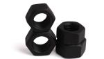Grade 2H Black Oxide Steel Extra-Wide Hexagon Nut Steel Heavy Hex Nuts