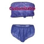 S&J Disposable Bra OEM High quality one piece bra black shoulder straps women