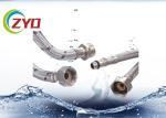 Home Kitchen Faucet Supply Lines , Good Seal Flexible Stainless Steel Braided