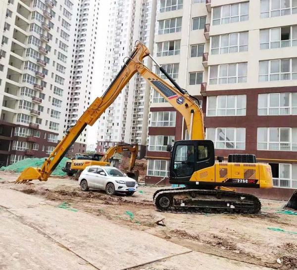 Professional Produce Excavator Telescopic Arm 10M 12M 14M Sliding Arm For
