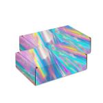 Custom Clothes Grey Purple Red Pink Blue Holographic Packaging Mailerbox Mailer
