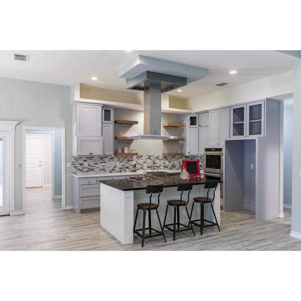 High Gloss MDF Kitchen Cabinets Lacquer Shaker Style Custom Color Cabinet