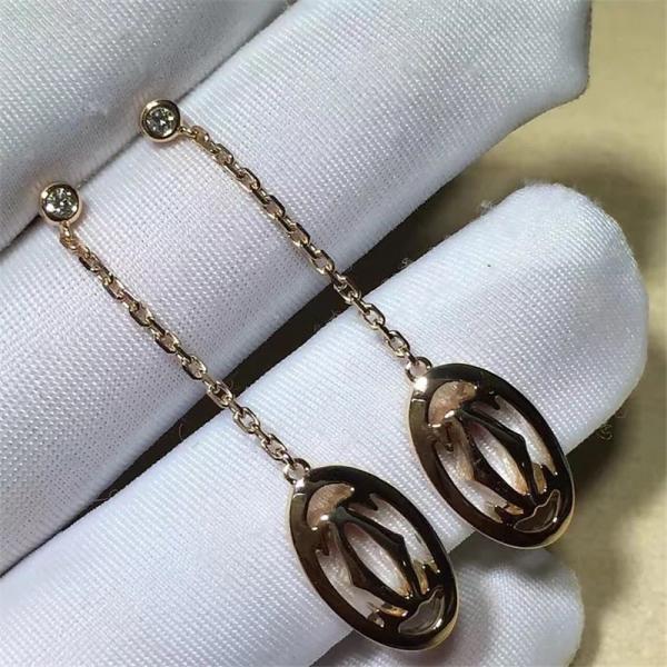 C Logo Earrings 18k gold white gold yellow gold rose gold bracelet Jewelry