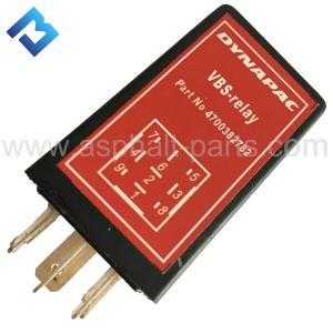 China CC522 VBS Electric Relay 12VDC Reply For Raod Rollers 4700382782 factory