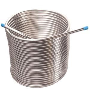 China 800 Alloy 2205 Duplex Stainless Steel Tubing Coil Welded Heat Exchanger factory