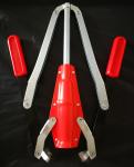 All Metal Wine Bottle Hand Corker , 25 * 33 Cm Home Wine Corkers Equipment