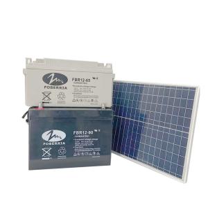 China F14 12 Volts deep discharge lead acid battery ABS Sealed Lead Acid Deep Cycle Battery For Solar panel factory