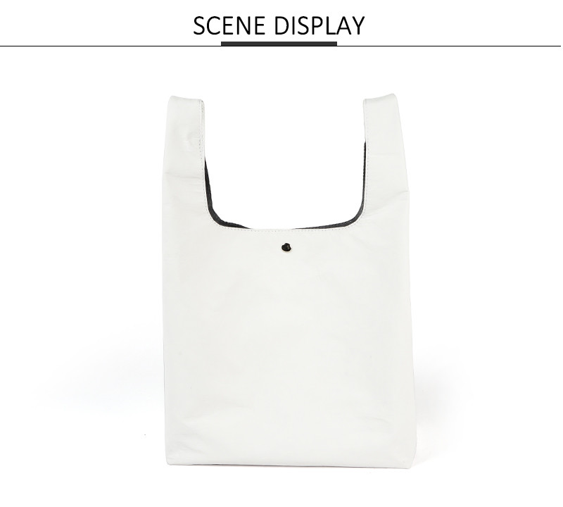 Reusable Collapsible Lightweight Tyvek makeup shoulder bag