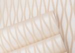 Non-woven White Color Modern Removable Wallpaper For the Beddingroom