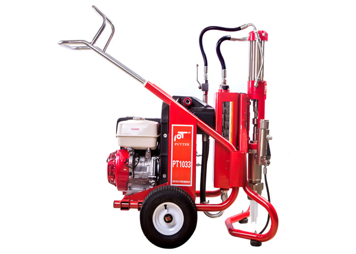Enamel Multiple Gun Hydraulic Airless Sprayer For Putty Polyurethane Paint,