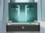 Secure Your Firearms with Biometric Fingerprint Hand Gun Safe Box H100*W360