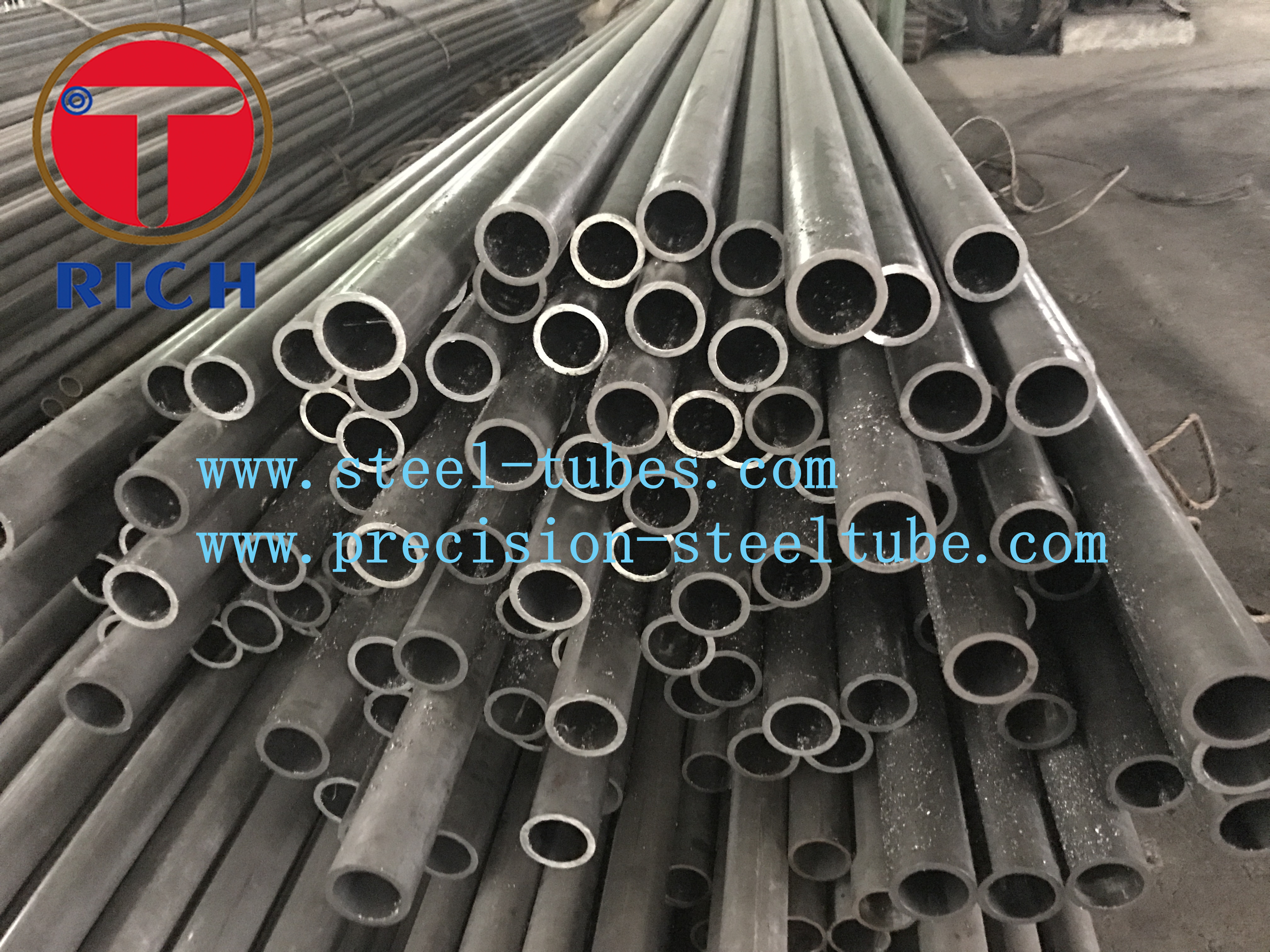 DIN2391-2 ST37 Oiled Seamless Stainless Steel Tubing For Hydraulic Cylinder