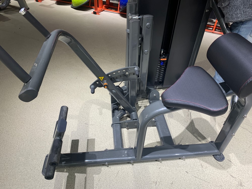 Dual Functional Strength Equipment Back Extension/Abdominal Leg Press Machine Commercial Fitness Gym Pin Loaded Machine
