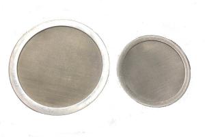 China Precision Wire Mesh Filter Screen , Stainless Steel Filter Disc 0.5-5mm Thickness factory
