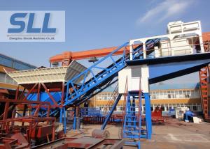 China Commercial Mobile Concrete Batching Plant High Performance Simple Operation factory