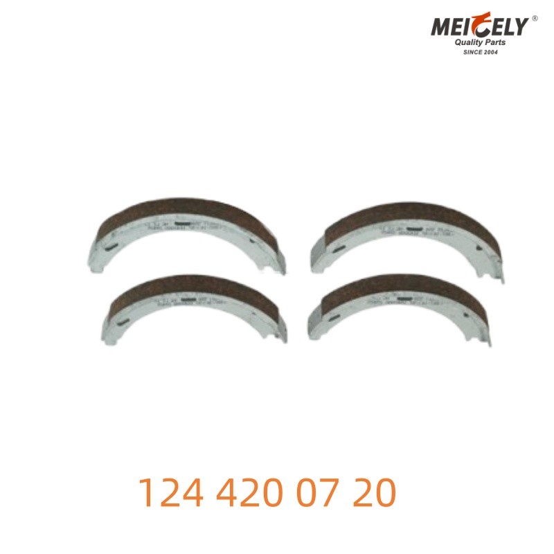 124 420 07 20 OEM Parking Brake Shoe Set For Mercedes-Benz
