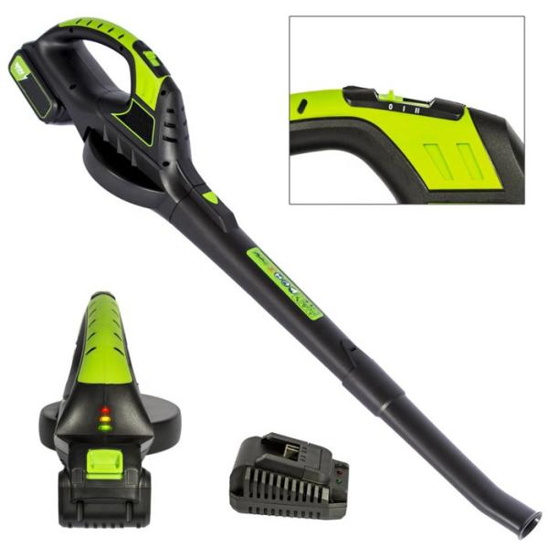 High Powered Hand Held Battery Operated Leaf Blower Electric Garden Blower And