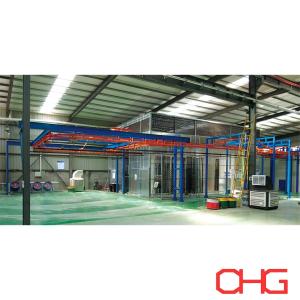 China Automatic Powder Coat Line For Aluminum Profiles And Revolutionary Technology factory