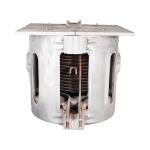 Water Cooling Industrial Melting Furnace 1800 Degree Steel Scrap Melting Furnace