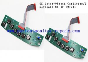 China Medical Equipment Keypress Panel For GE Datex - Ohmeda Cardiocap 5 Monitor Keyboard Plate Button Board MX 4F 897241 on sale