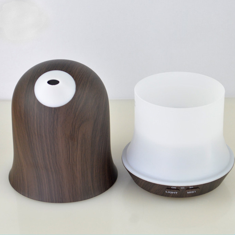 200ml Waterless Auto Off Wood Grain Aromatherapy Diffuser