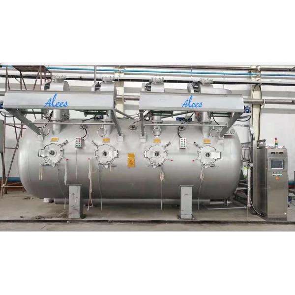 China SUS316L Salvo Fabric Dyeing Machine Industrial HTHP Fabric Dyeing Machine factory