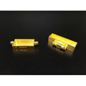 Optical Communication Precision Machined Parts Gold Plating Surface Treatment