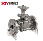Return refunds 900lb 3PC High Pressure Forged Steel Ball Valve Straight Through