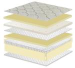 White firm off set independent pocket spring mattress twin/full/queen/customizat