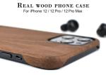 Wear Resistant Super Thin Wood Phone Case For iPhone 12 Pro Max