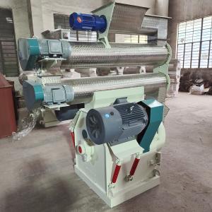China 55KW Horizontal Pellet Mill Machine Animal Fish Feed Pelletizer factory