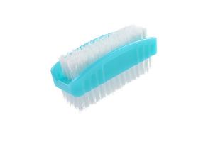 China 8x3x3.6cm Grip Handle Nail Brush Double Sided Brush For Bathroom factory