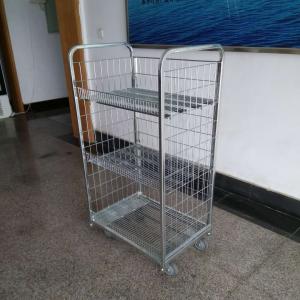 China Fresh Flower Display Stand Rack / Flower Trolley Multifunctional Kitchen Rack factory
