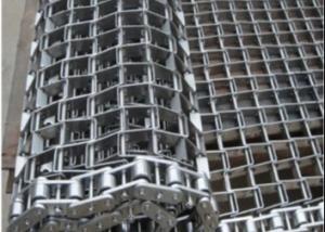 China Food Grade 304 Stainless Steel Chain Link Spiral Conveyor Belt factory