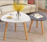 Adjustable Solid Wooden Home Office Furniture Communicate Modern Coffee Tea