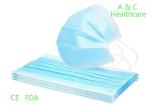 Disposable Surgical Medical Protective Face Mask With Tie And Anti Fog Visor