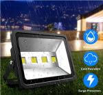 200W LED Flood Lights Outdoor 22000lm Super Bright IP66 Waterproof For Yard