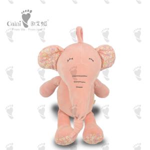 China Harmless Animal Doll Cuddly Plush Toys 55cm Pink Elephant Soft Toy factory