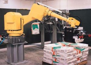 China Intelligent Automatic Palletizer Machine For Food And Beverage Depalletizing factory