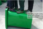 660L plastic dustbin lid
