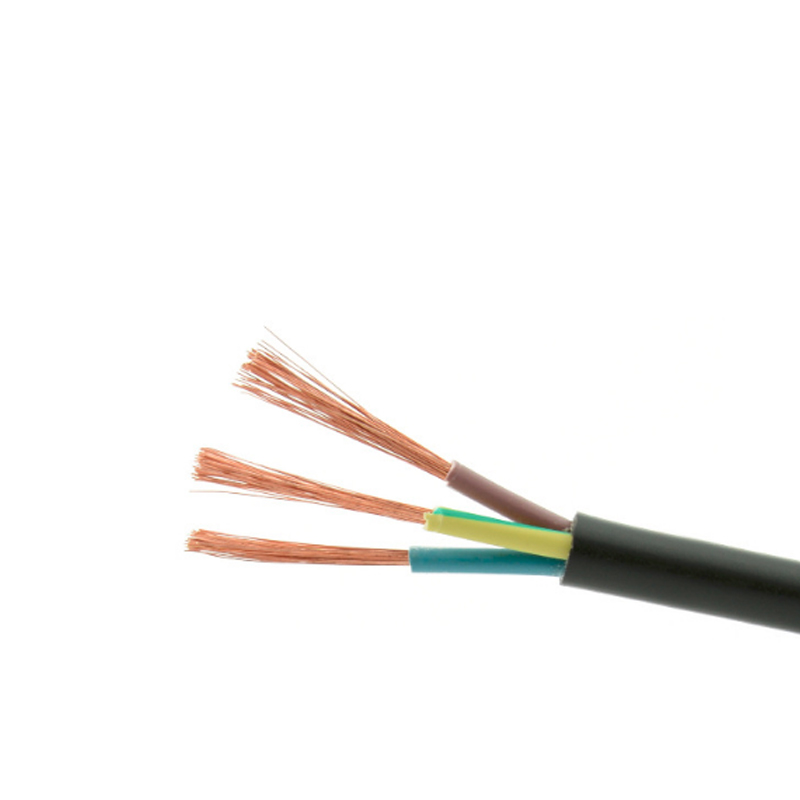 Pvc Jacketed Electrical Power Cord Laptop India Plug Black 6feet