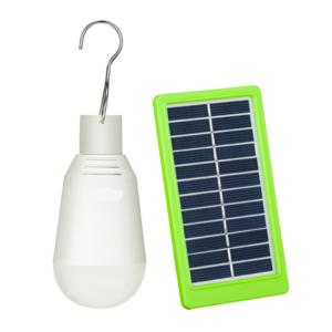 China Portable Led Bulb Solar Panel Yard Lights Outdoor Rechargeable 7W For Camping factory