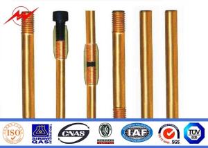 China Underground Copper Clad Steel Ground Rod Cover Clamps Lighting Protection factory
