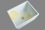 Monolithic Epoxy Resin Undermount Sink For Laboratory Island Bench For Hospital