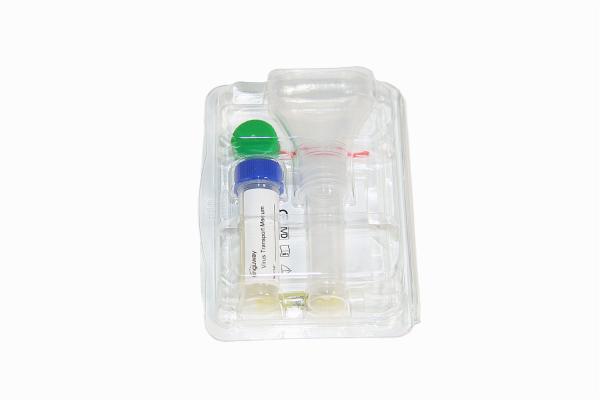 Transparent Disposable Saliva Sampling Sterile Swab Tube RNA DNA Collection Kit
